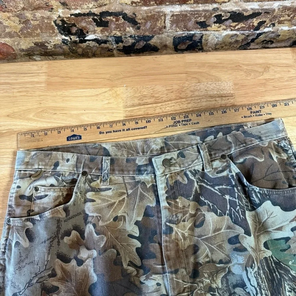 Wrangler Camo Pants Jeans Workwear Mens Measures 41x29 Hunting Outdoor